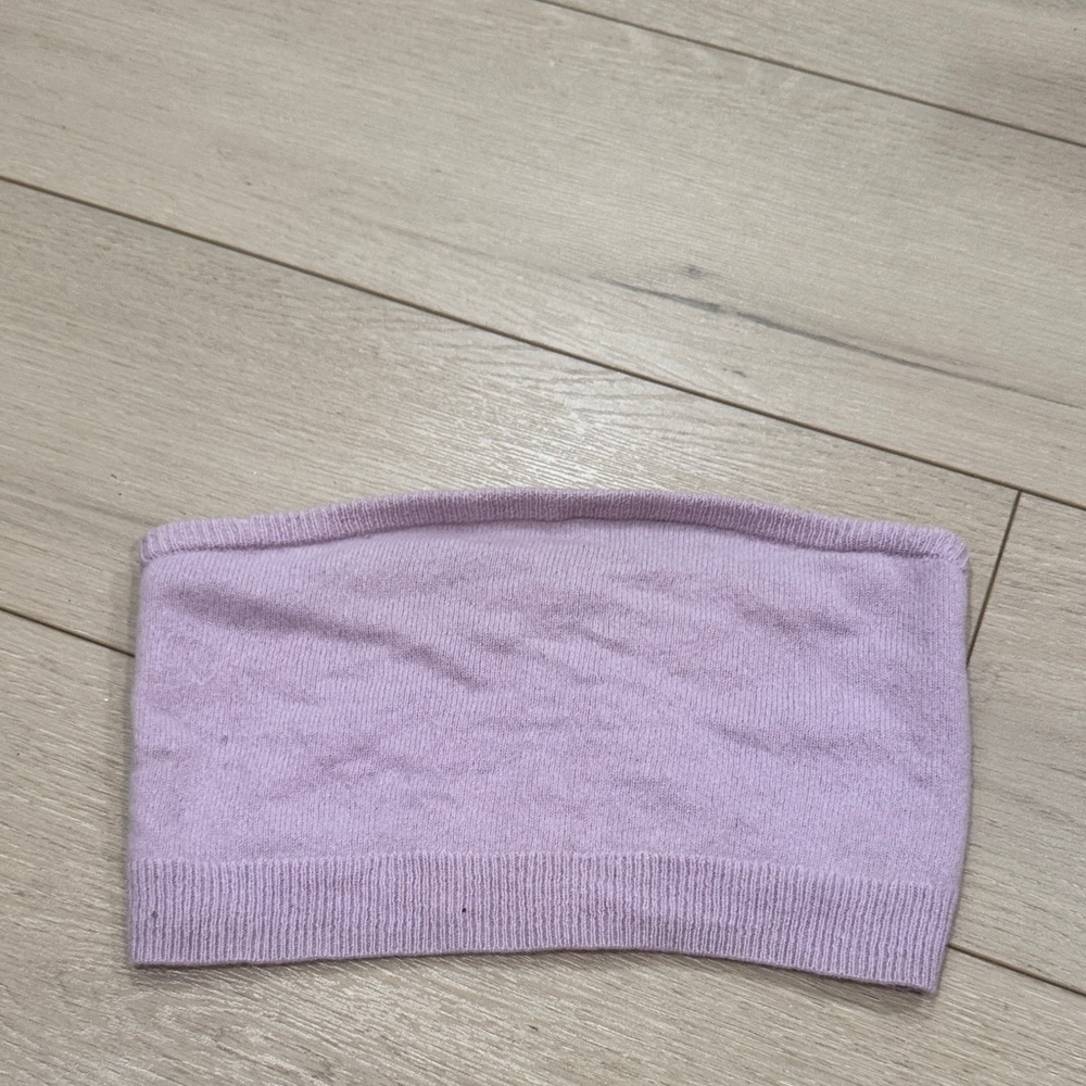 Lavender Knit tube top